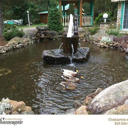 Chalets De La Riviere Sacacomie Villa Saint-Alexis-des-Monts Kültér fotó