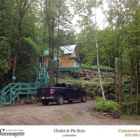 Chalets De La Riviere Sacacomie Villa Saint-Alexis-des-Monts Kültér fotó