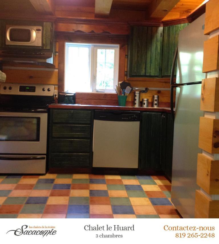 Chalets De La Riviere Sacacomie Villa Saint-Alexis-des-Monts Kültér fotó