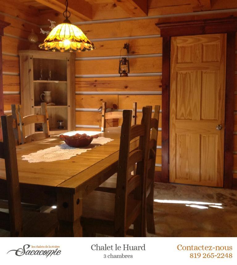 Chalets De La Riviere Sacacomie Villa Saint-Alexis-des-Monts Kültér fotó
