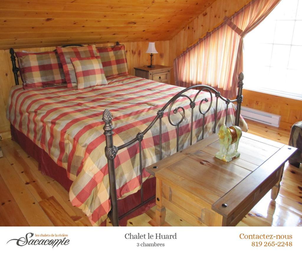 Chalets De La Riviere Sacacomie Villa Saint-Alexis-des-Monts Kültér fotó