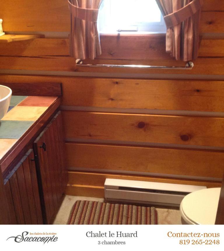 Chalets De La Riviere Sacacomie Villa Saint-Alexis-des-Monts Kültér fotó