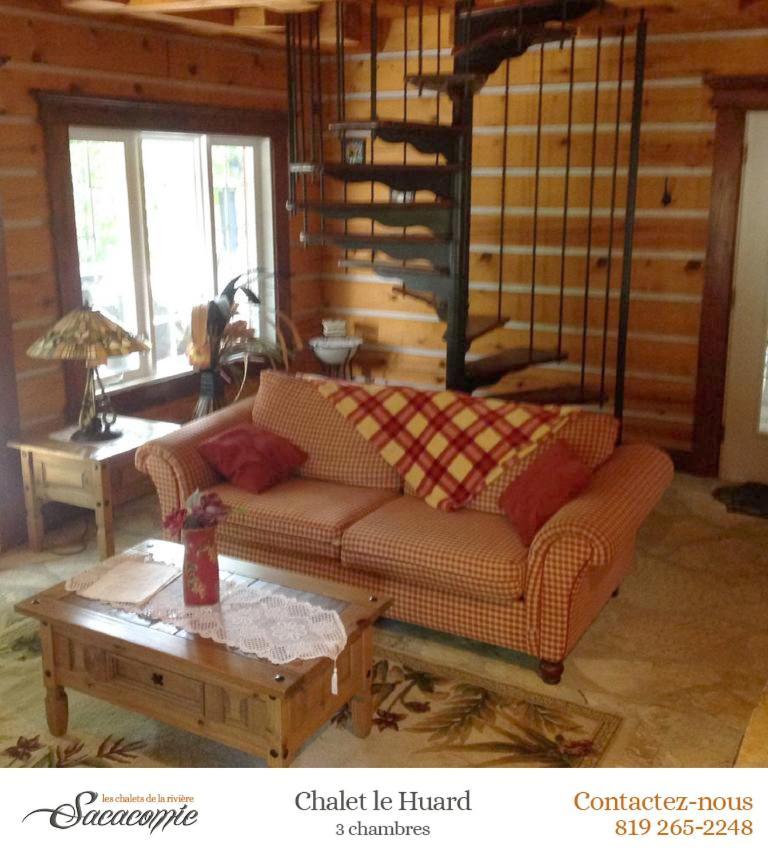Chalets De La Riviere Sacacomie Villa Saint-Alexis-des-Monts Kültér fotó