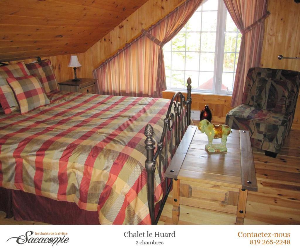 Chalets De La Riviere Sacacomie Villa Saint-Alexis-des-Monts Kültér fotó