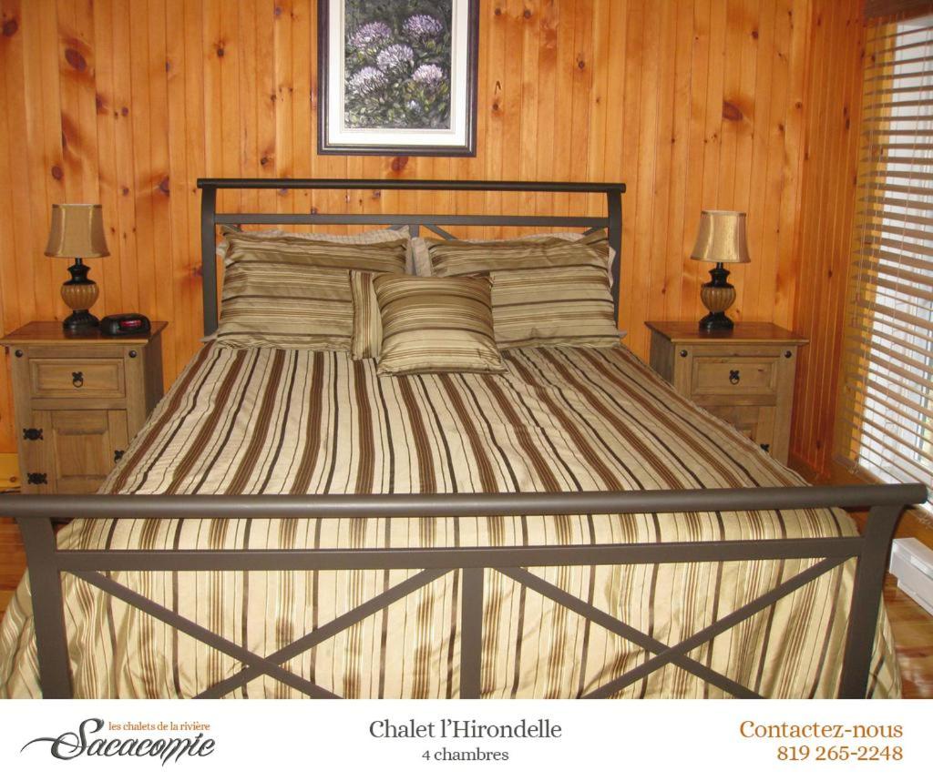 Chalets De La Riviere Sacacomie Villa Saint-Alexis-des-Monts Kültér fotó