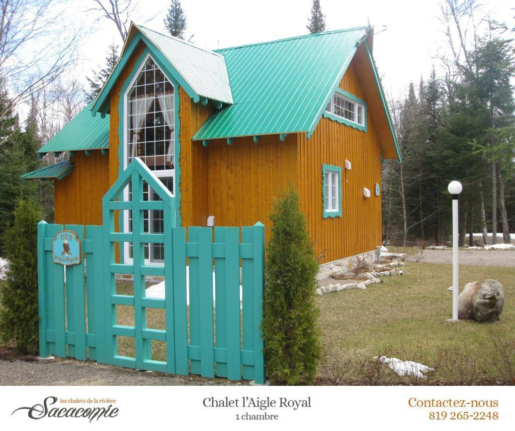 Chalets De La Riviere Sacacomie Villa Saint-Alexis-des-Monts Kültér fotó