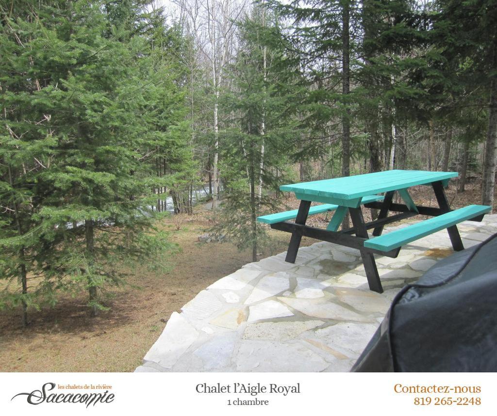 Chalets De La Riviere Sacacomie Villa Saint-Alexis-des-Monts Kültér fotó