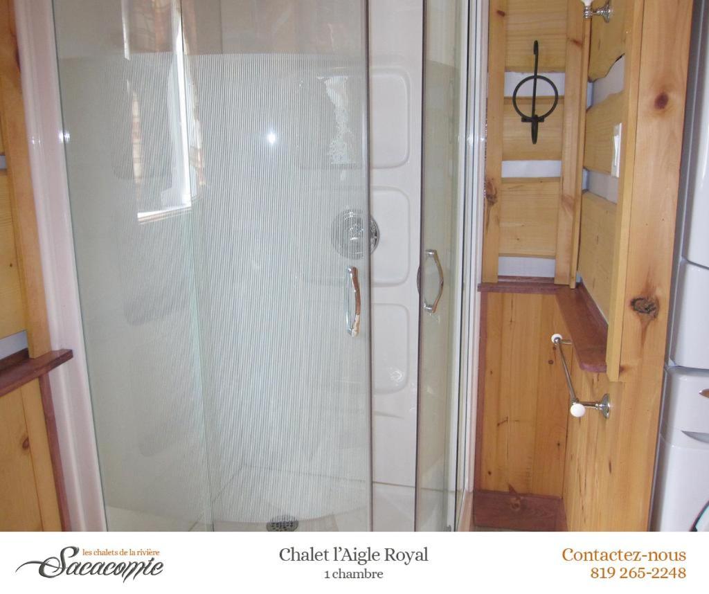 Chalets De La Riviere Sacacomie Villa Saint-Alexis-des-Monts Kültér fotó